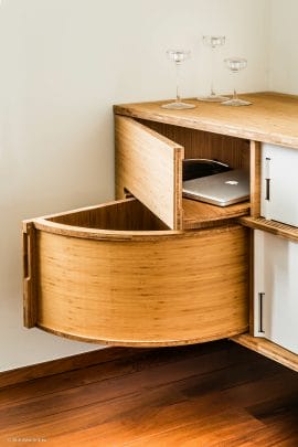 Custom made sideboard - wood and steel