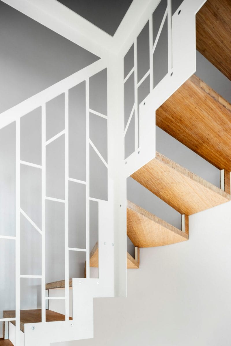 Stairs, railings, solid wood, steel, metal, custom-made, design