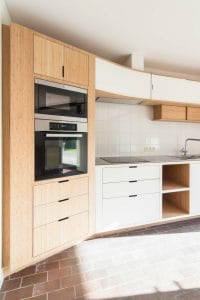 Custom made kitchen - Wood, steel and stainless steel
